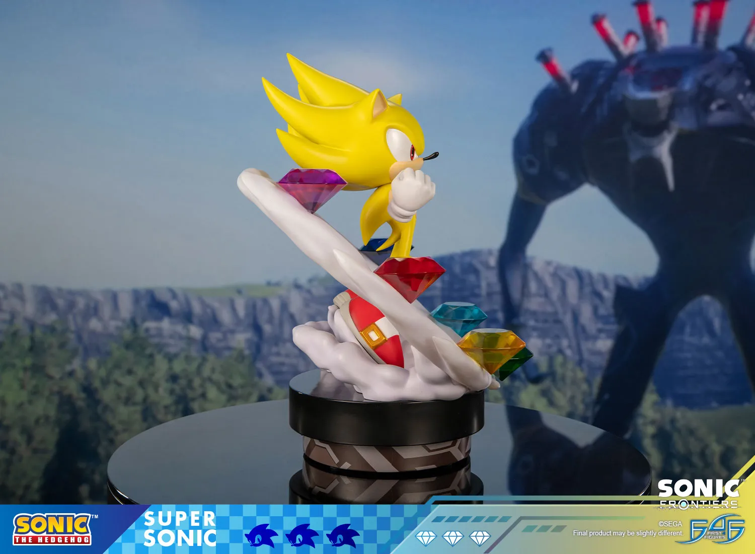 First 4 Figures Sonic Frontiers Super Sonic statueta 45cm