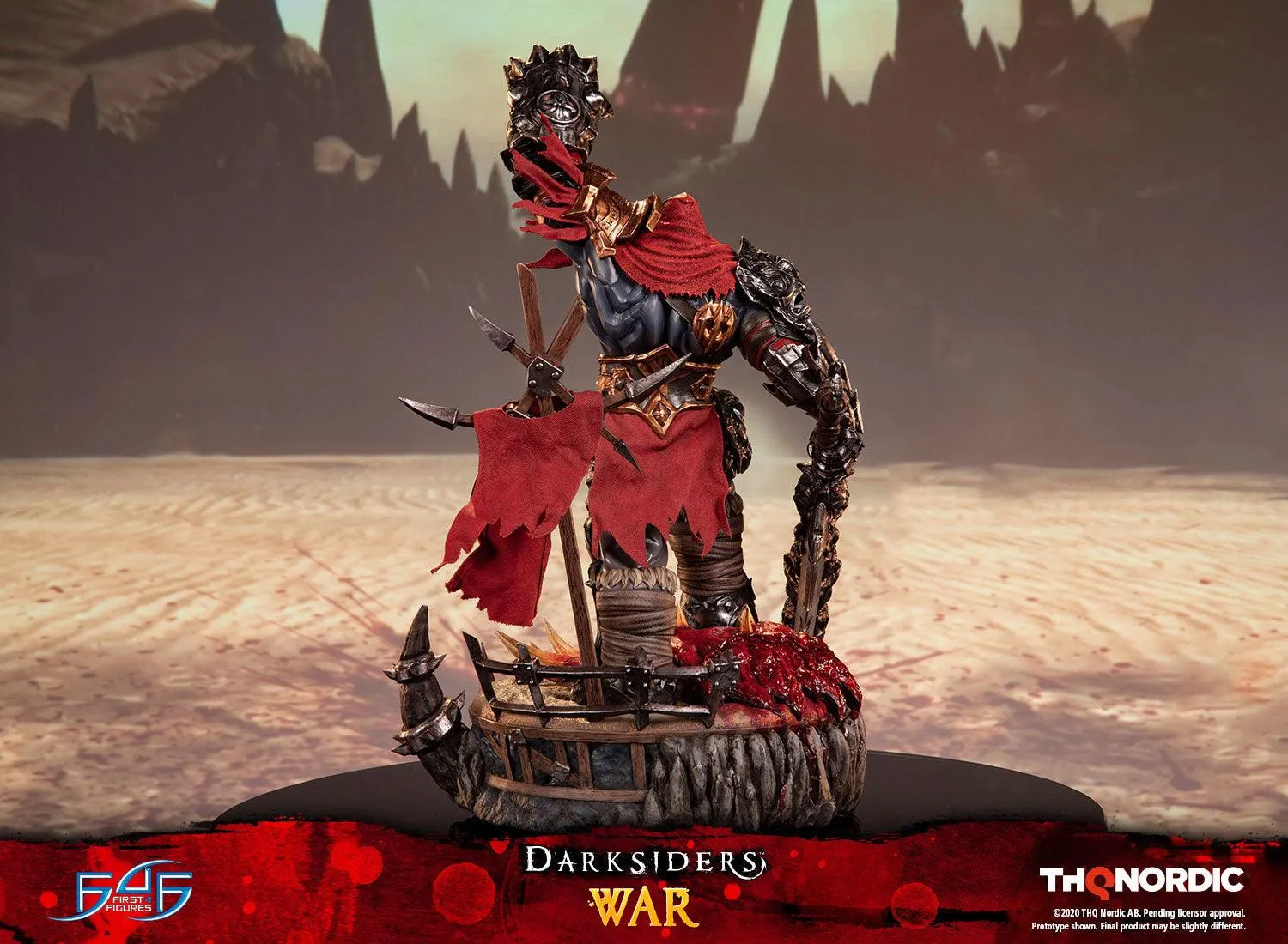 First 4 Figures Darksiders War Standard statuetă rășină 1/6