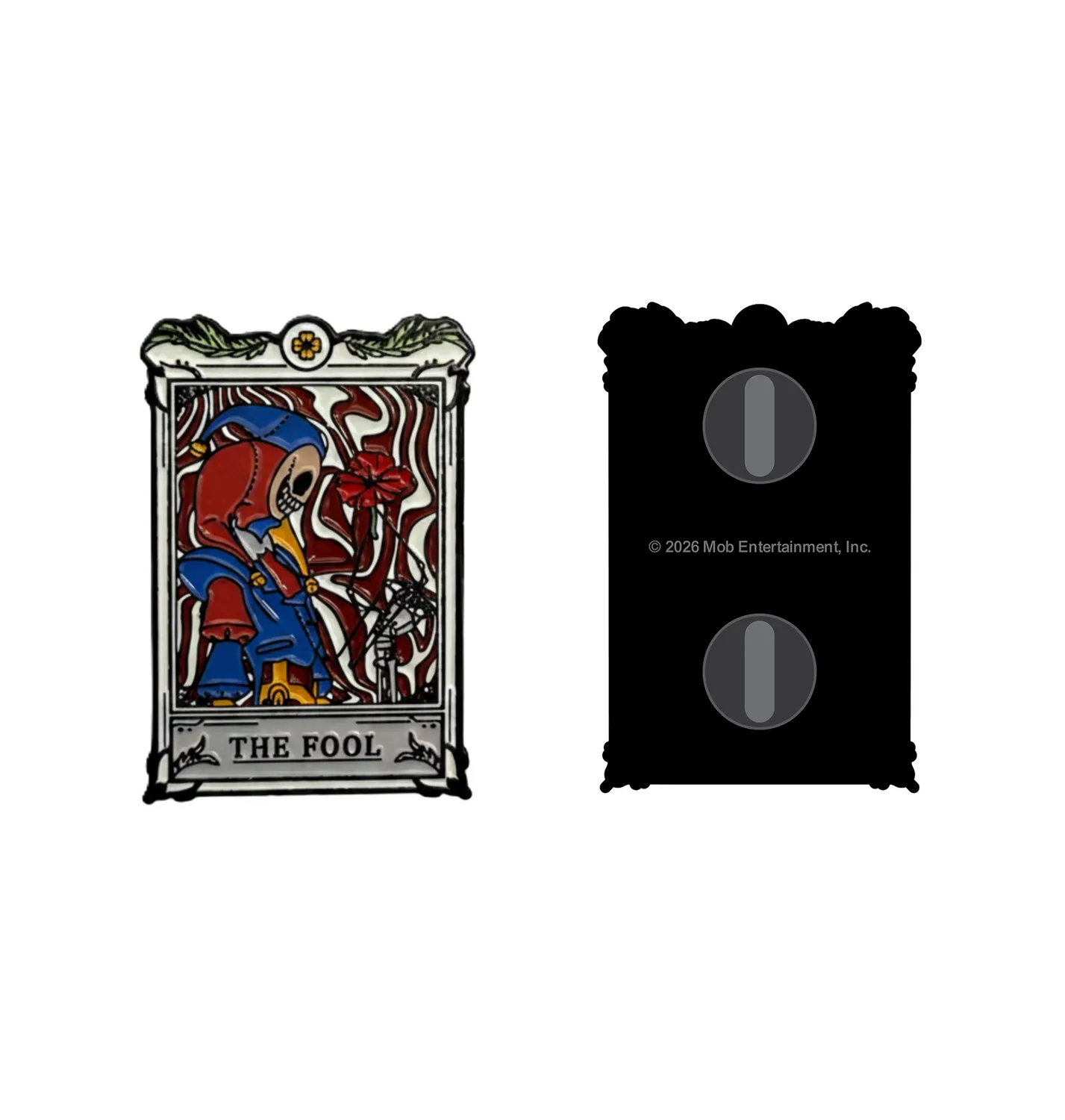 Huggy Wuggy Poppy Playtime The Fool pin metalic colectionari