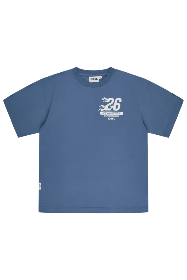 ESL Gaming IEM Cologne 2026 tricou albastru