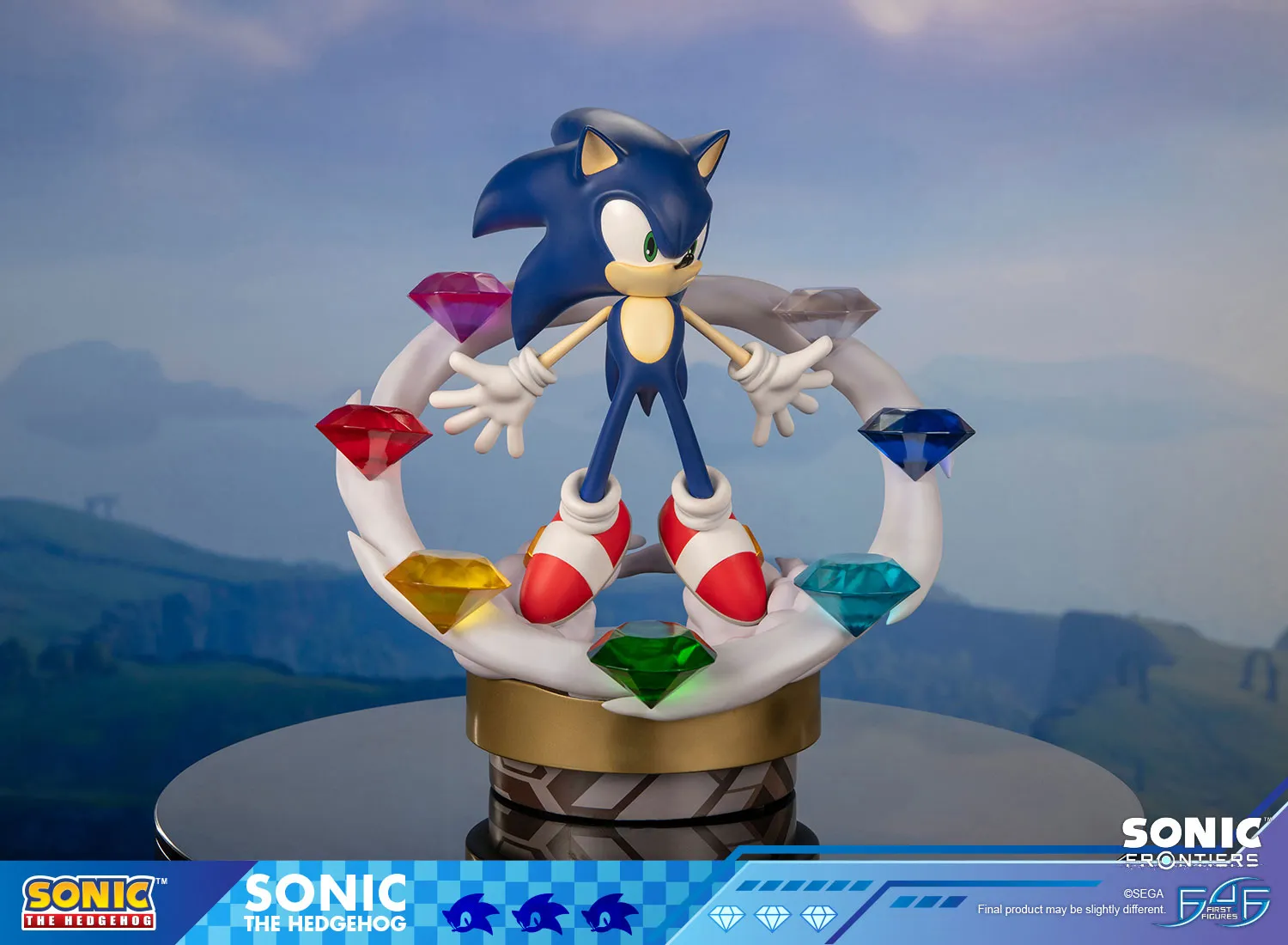 First 4 Figures Sonic Frontiers Sonic statueta rasina Chaos 42cm