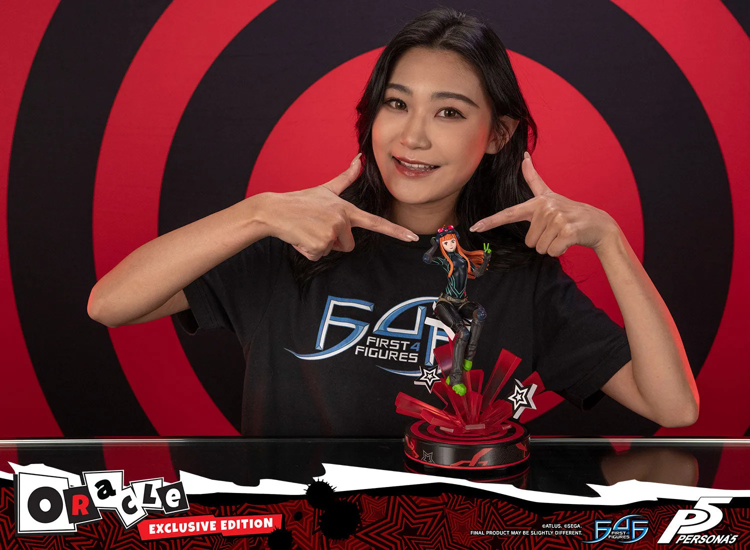 First 4 Figures Persona 5 Oracle statueta Exclusive Edition LED