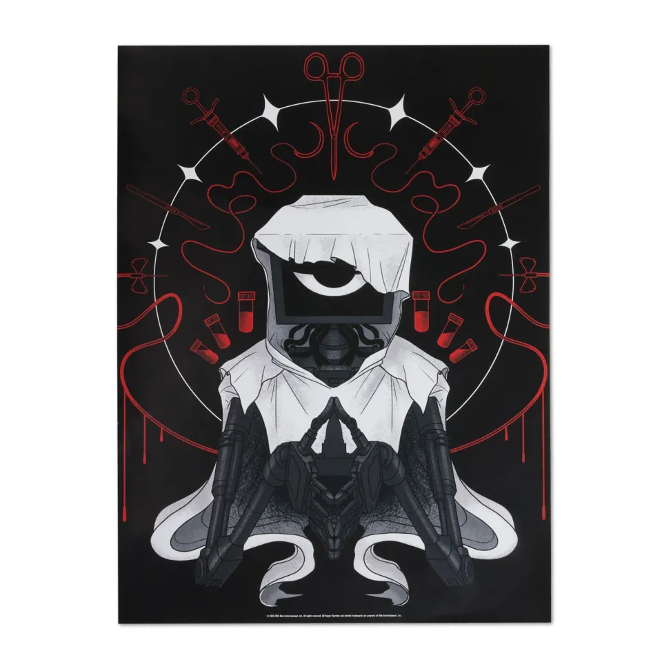 Huggy Wuggy Poppy Playtime The Doctor poster 18x24