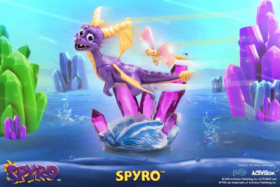 First 4 Figures Spyro Reignited Spyro statuetă Standard