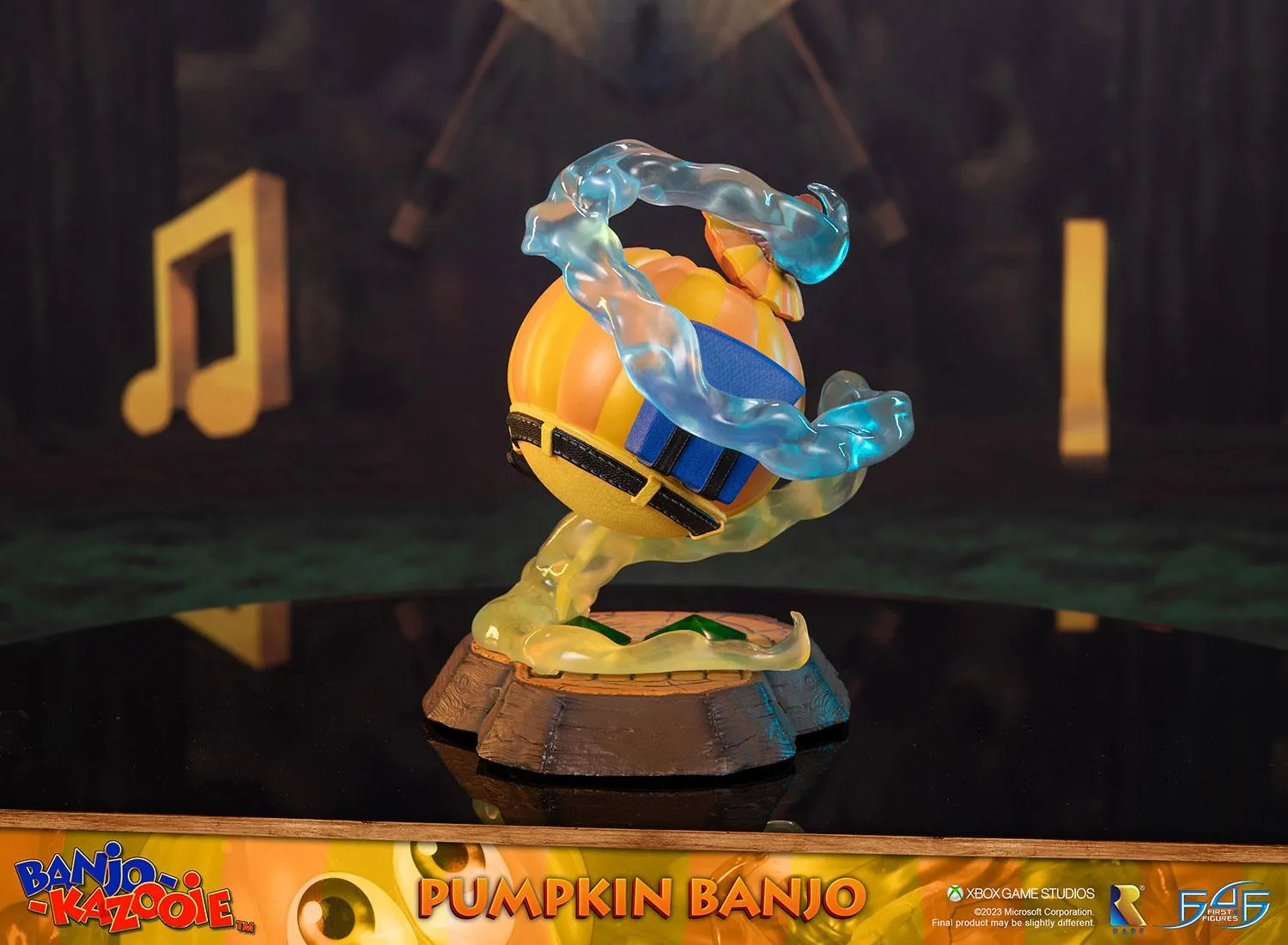 First 4 Figures Banjo-Kazooie Pumpkin Banjo statueta rasina