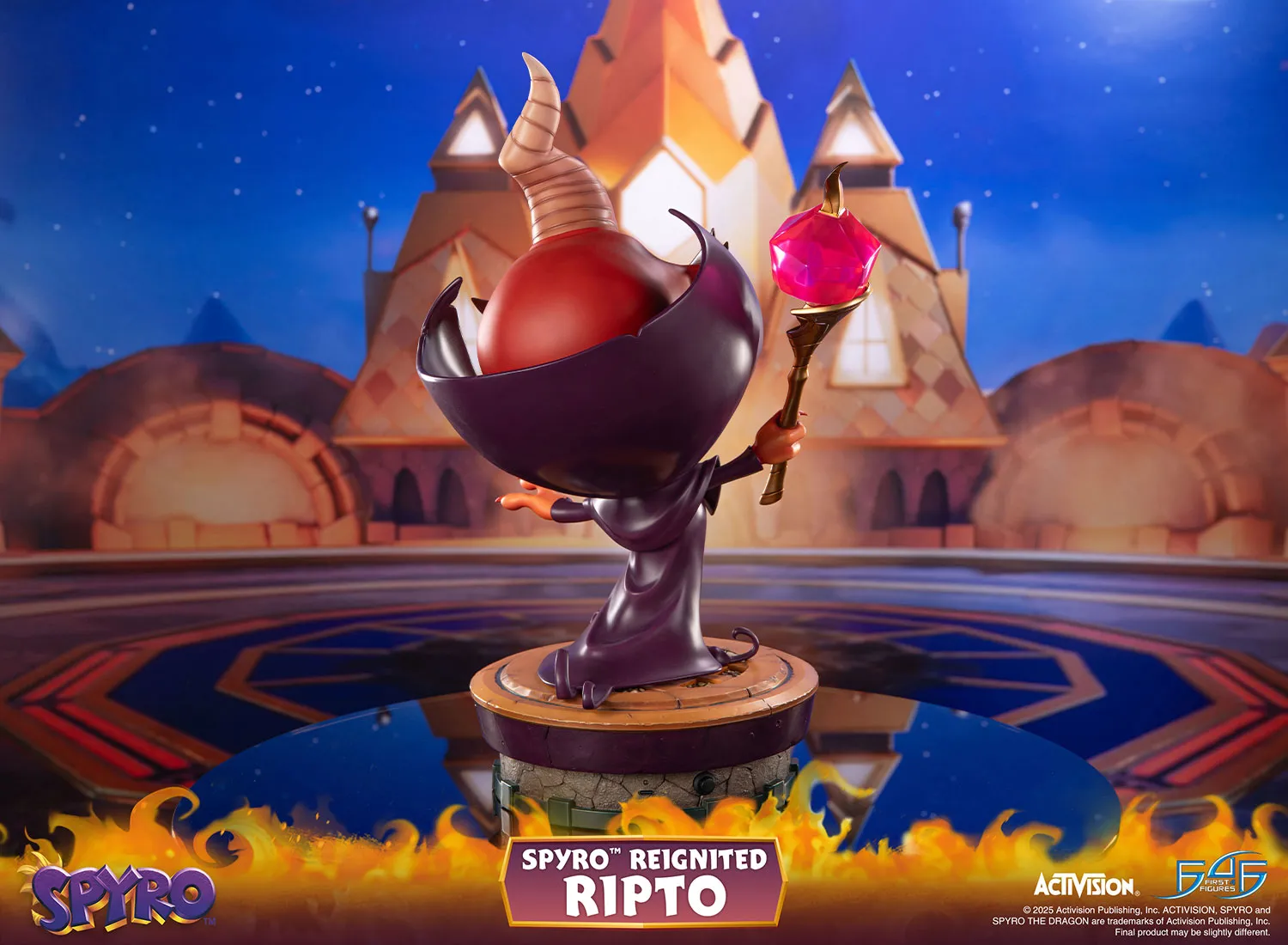 First 4 Figures Spyro Reignited Ripto statuetă rășină 46,5 cm