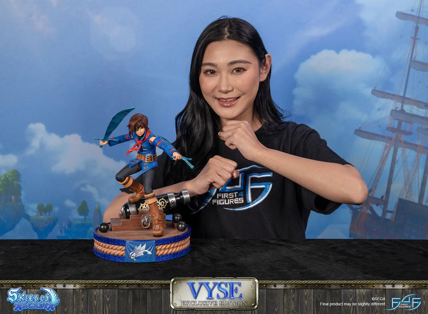 First 4 Figures Vyse Exclusive statuetă cu săbii fosforescente