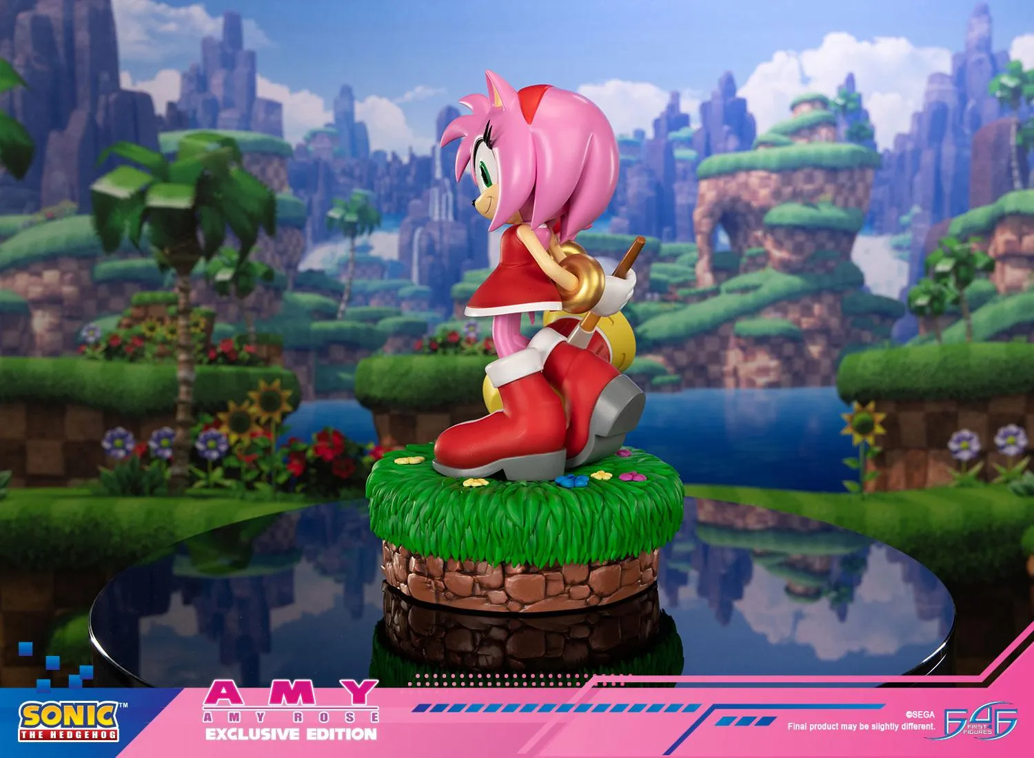 First 4 Figures Sonic Amy statuetă rășină Exclusive Chao