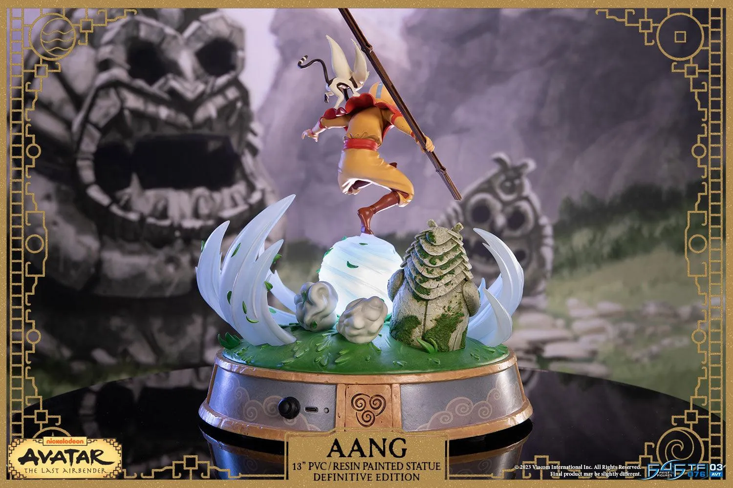 First 4 Figures Avatar Aang statuetă PVC Definitive LED