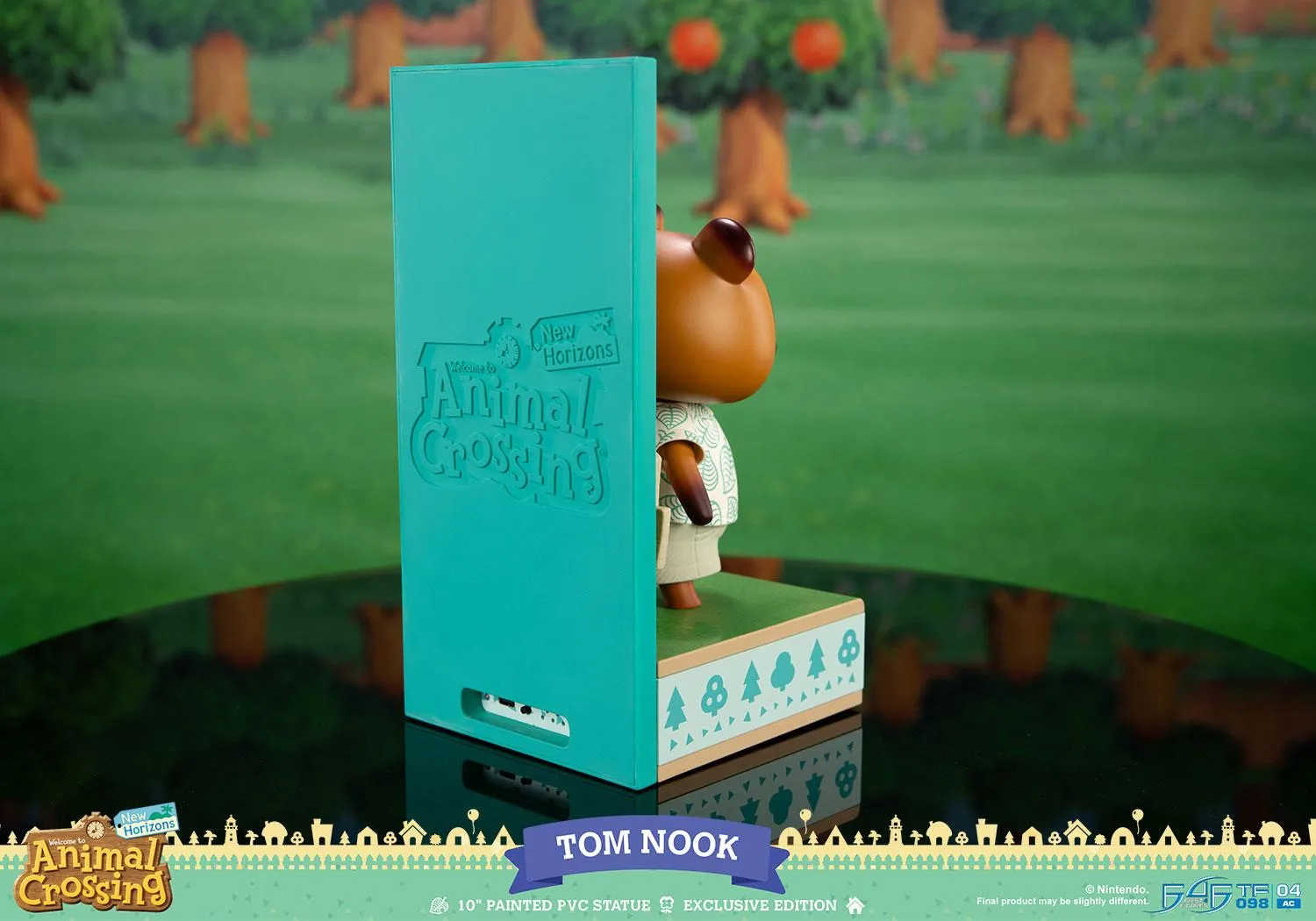 First 4 Figures Animal Crossing Tom Nook statueta Exclusive sunet