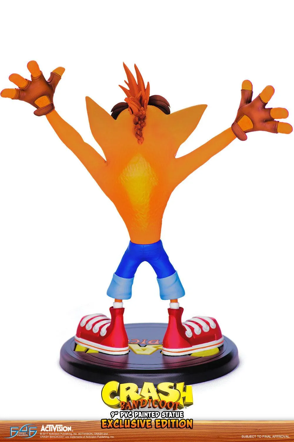 First 4 Figures Crash Bandicoot statueta PVC Exclusive 9 inch
