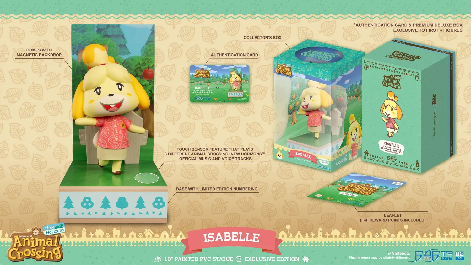First 4 Figures Animal Crossing Isabelle statuetă PVC Exclusive