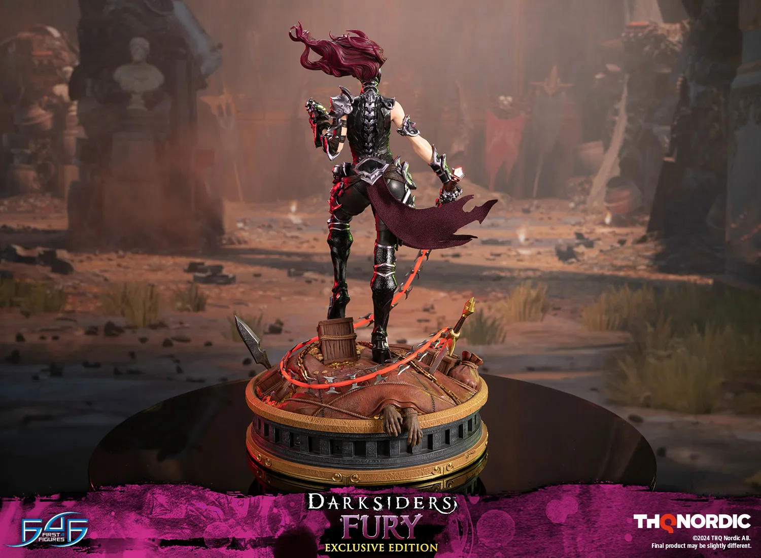 First 4 Figures Darksiders Fury statueta Exclusive Edition LED
