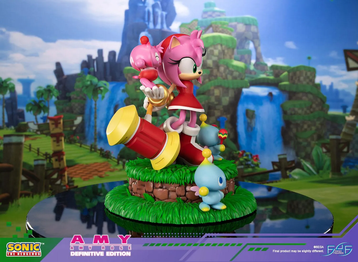First 4 Figures Sonic Amy statuetă Definitive Edition rășină