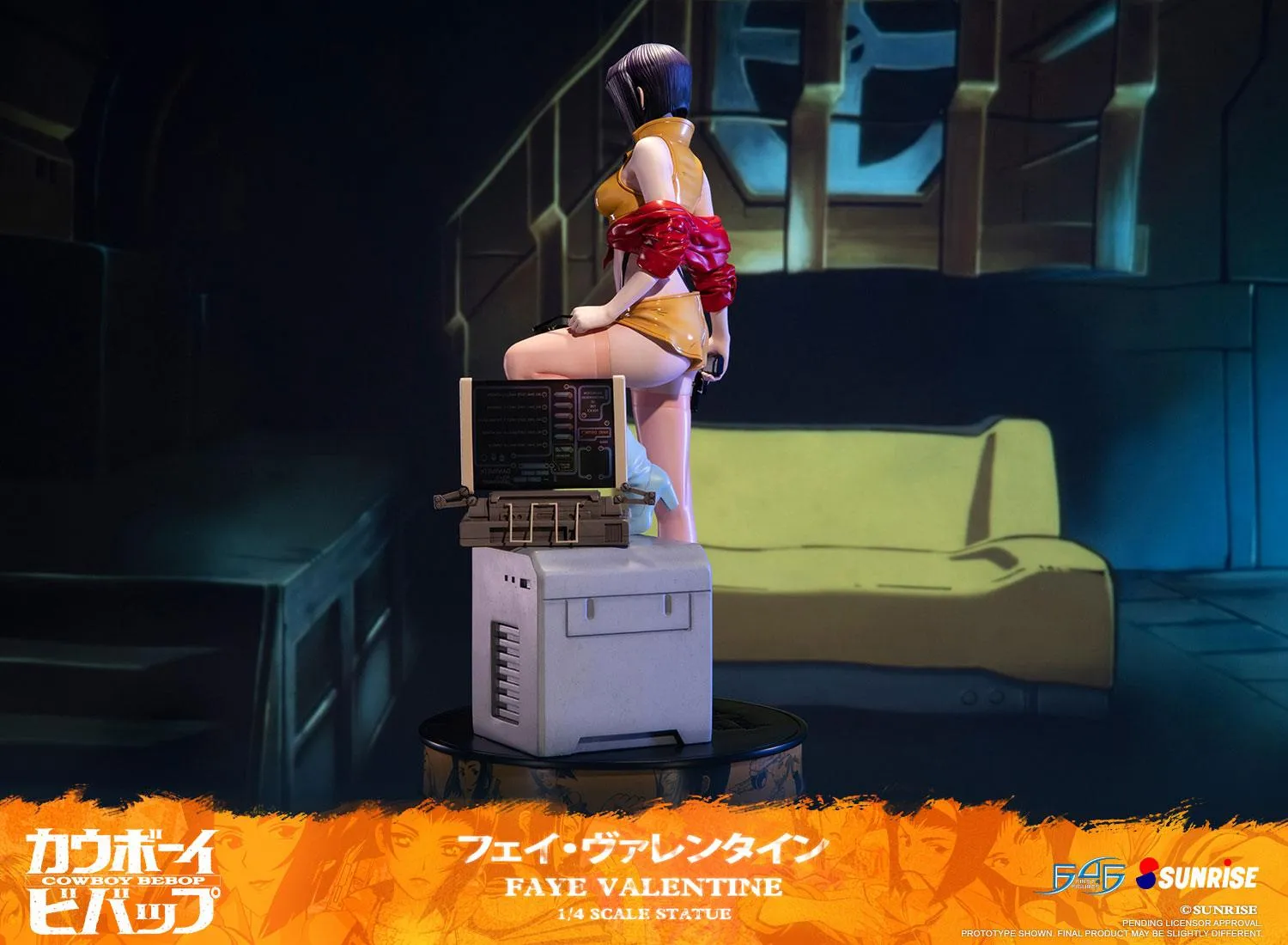 First 4 Figures Cowboy Bebop Faye Valentine statuie Standard Edition 1/4