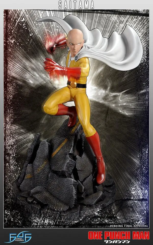 First 4 Figures One Punch Man Saitama Exclusive statuetă rășină