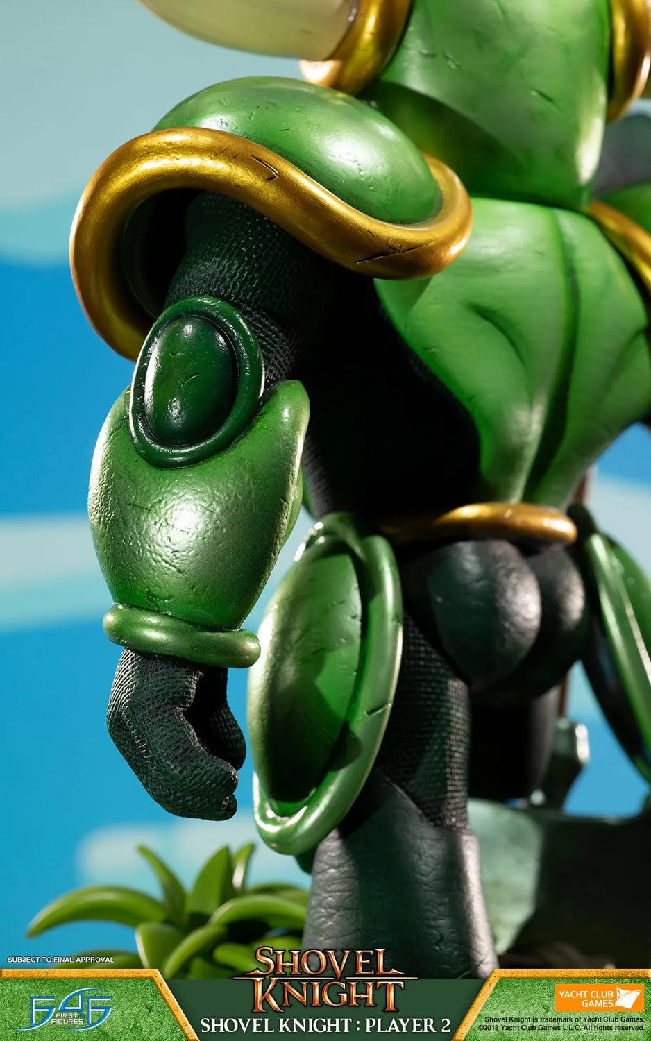 First 4 Figures Shovel Knight Player 2 statueta Standard Edition rasina