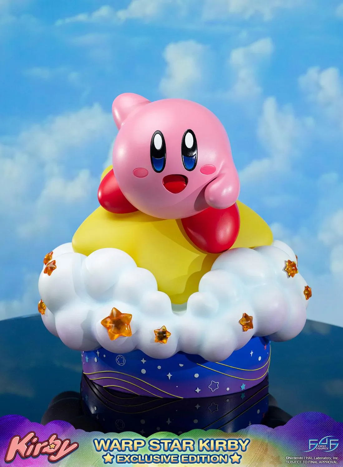 First 4 Figures Kirby Warp Star statueta Exclusive LED