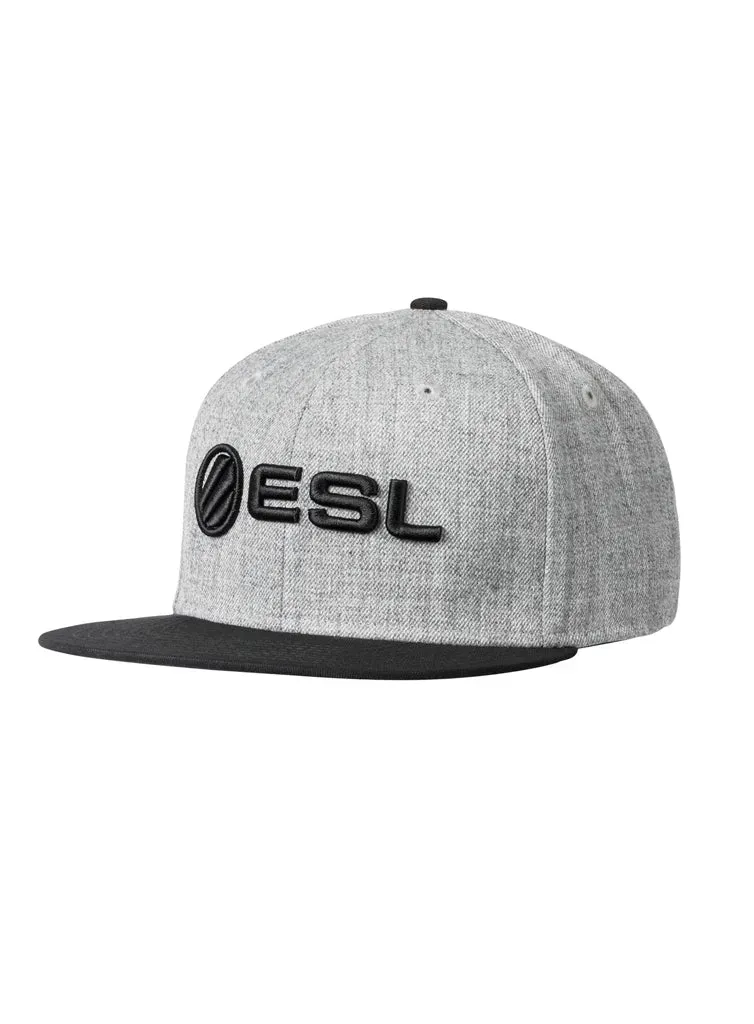 ESL Snapback sapca gri reglabila