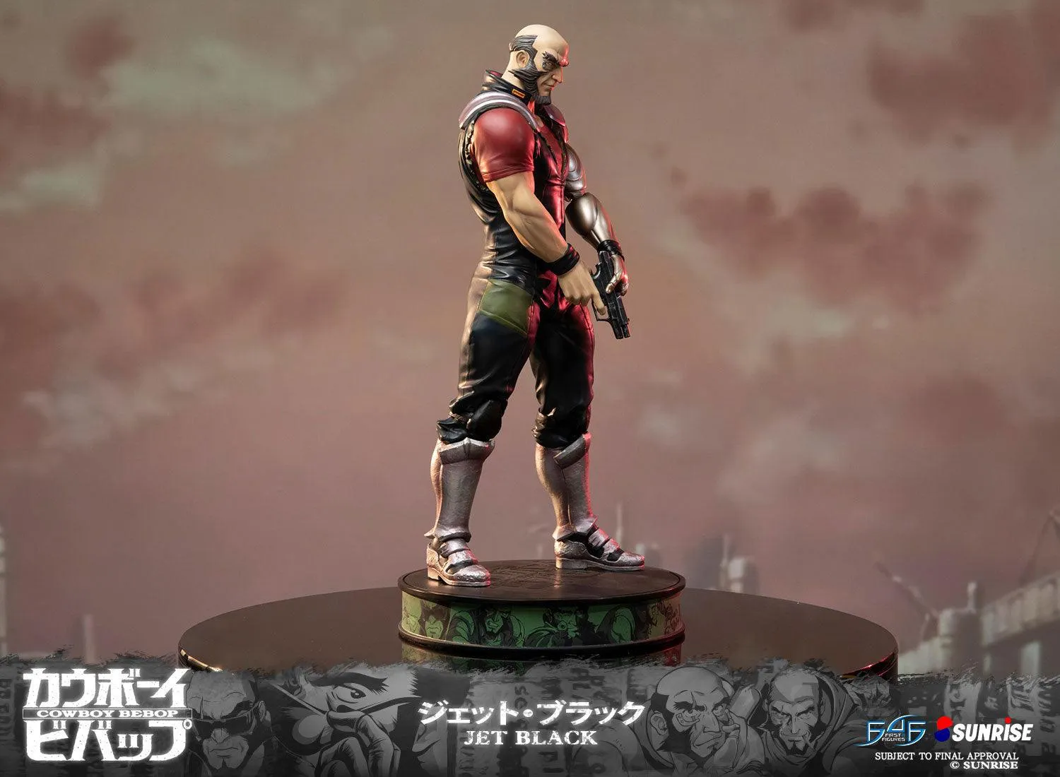 First 4 Figures Cowboy Bebop Jet Black statuetă Standard 600 buc