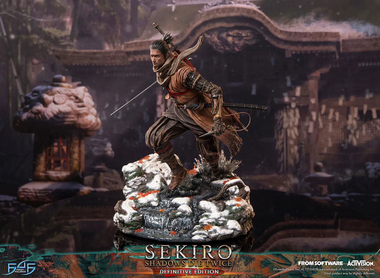 First 4 Figures Sekiro Shadows Die Twice statueta Definitive LED