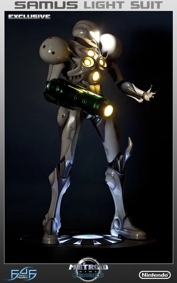 First 4 Figures Metroid Samus Light Suit statuetă 1/4 Exclusive