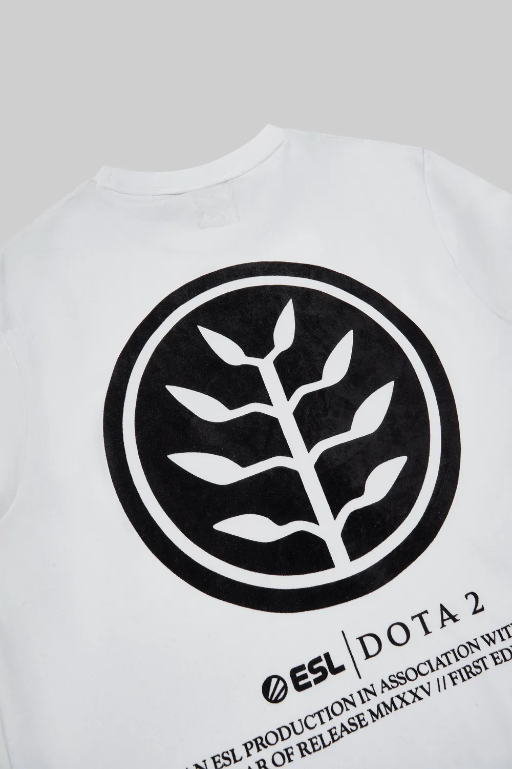 ESL Dota 2 Talent Tree tricou alb bumbac greu