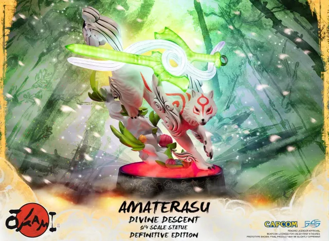 First 4 Figures Okami Amaterasu statueta Divine Descent
