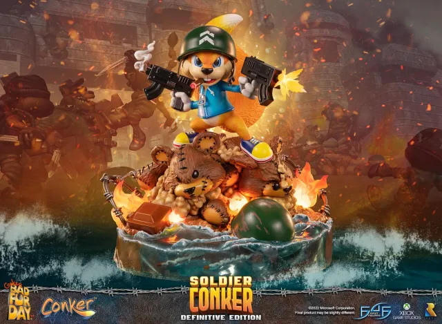 First 4 Figures Conker statueta Soldier Definitive LED
