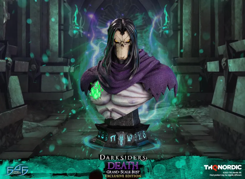 First 4 Figures Darksiders Death bust Grand Scale Exclusive LED