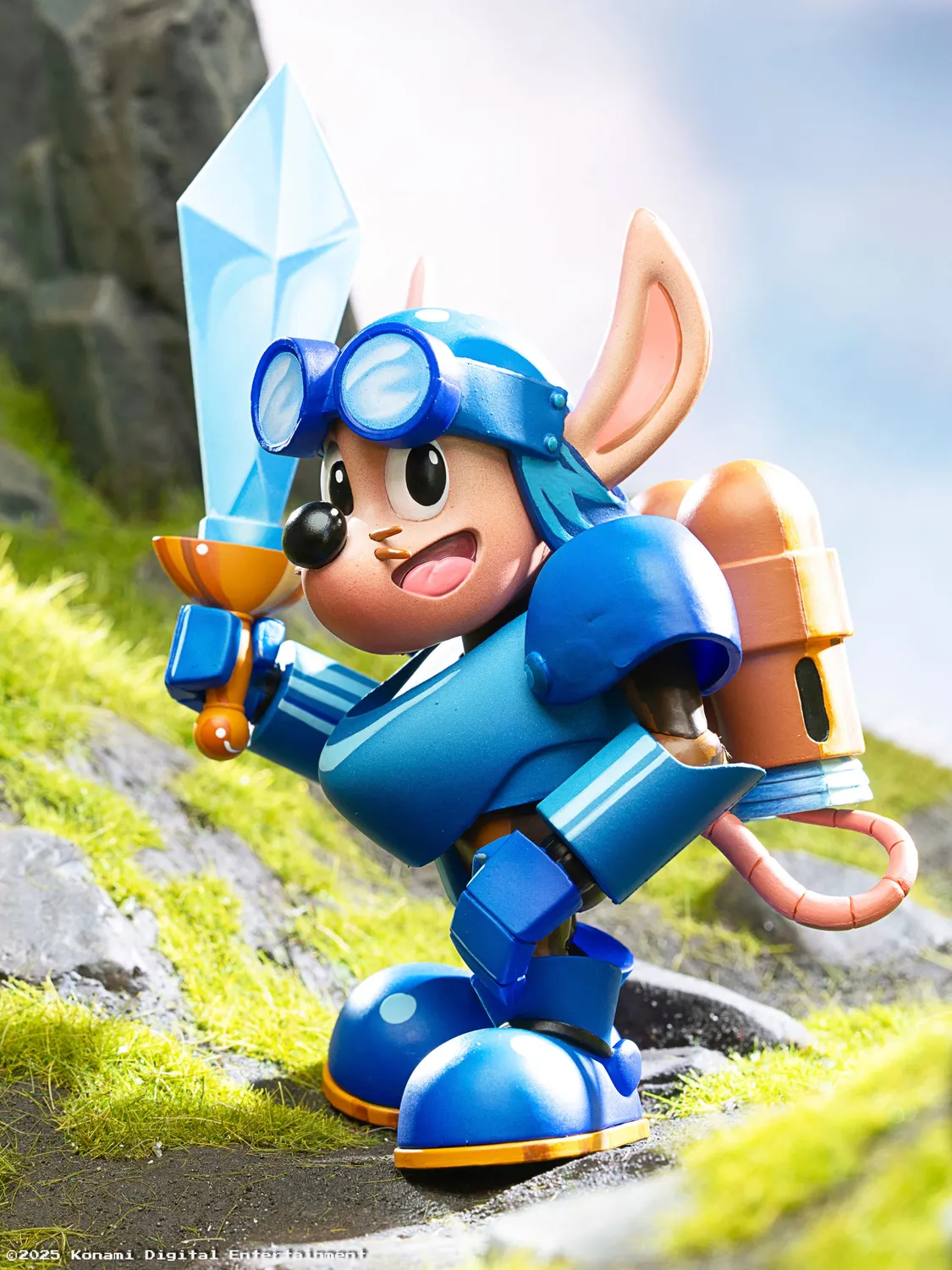 Premium DNA Rocket Knight Sparkster figurina 11cm standard