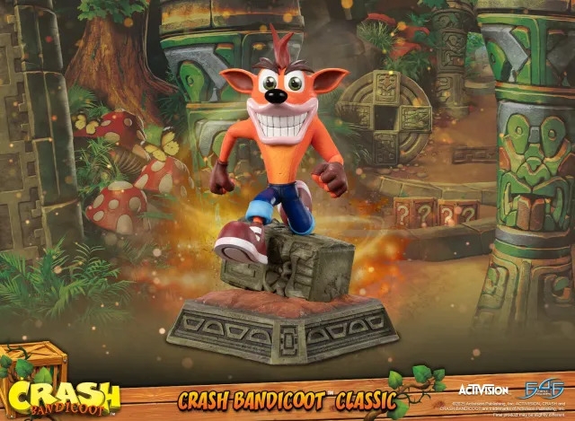 First 4 Figures Crash Bandicoot Classic statuetă rășină