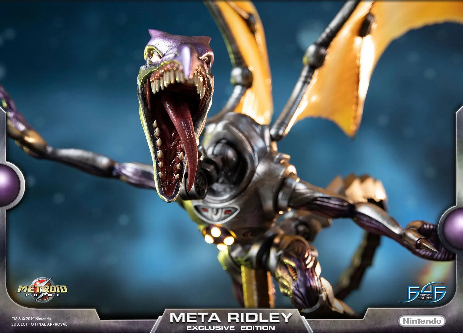 First 4 Figures Metroid Prime Meta Ridley statuetă Exclusive
