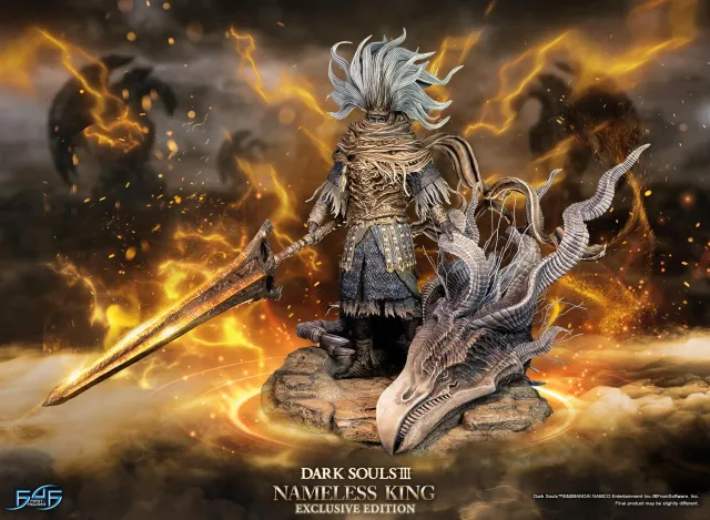 First 4 Figures Dark Souls Nameless King statueta LED