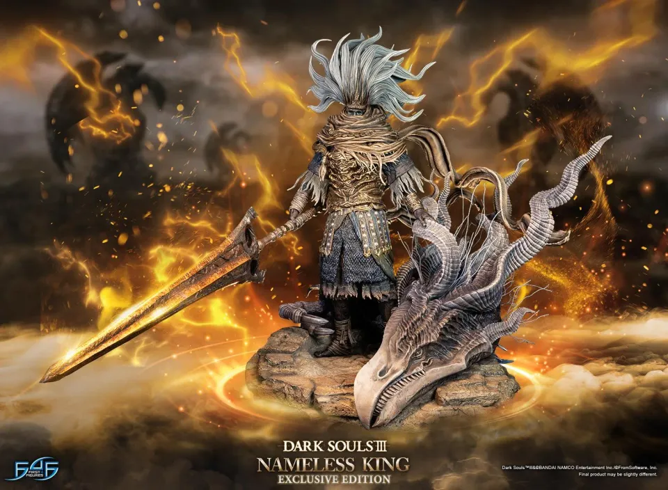 First 4 Figures Dark Souls Nameless King statueta LED