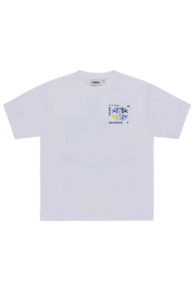 ESL Gaming IEM Krakow 2026 Ascent tricou alb bumbac