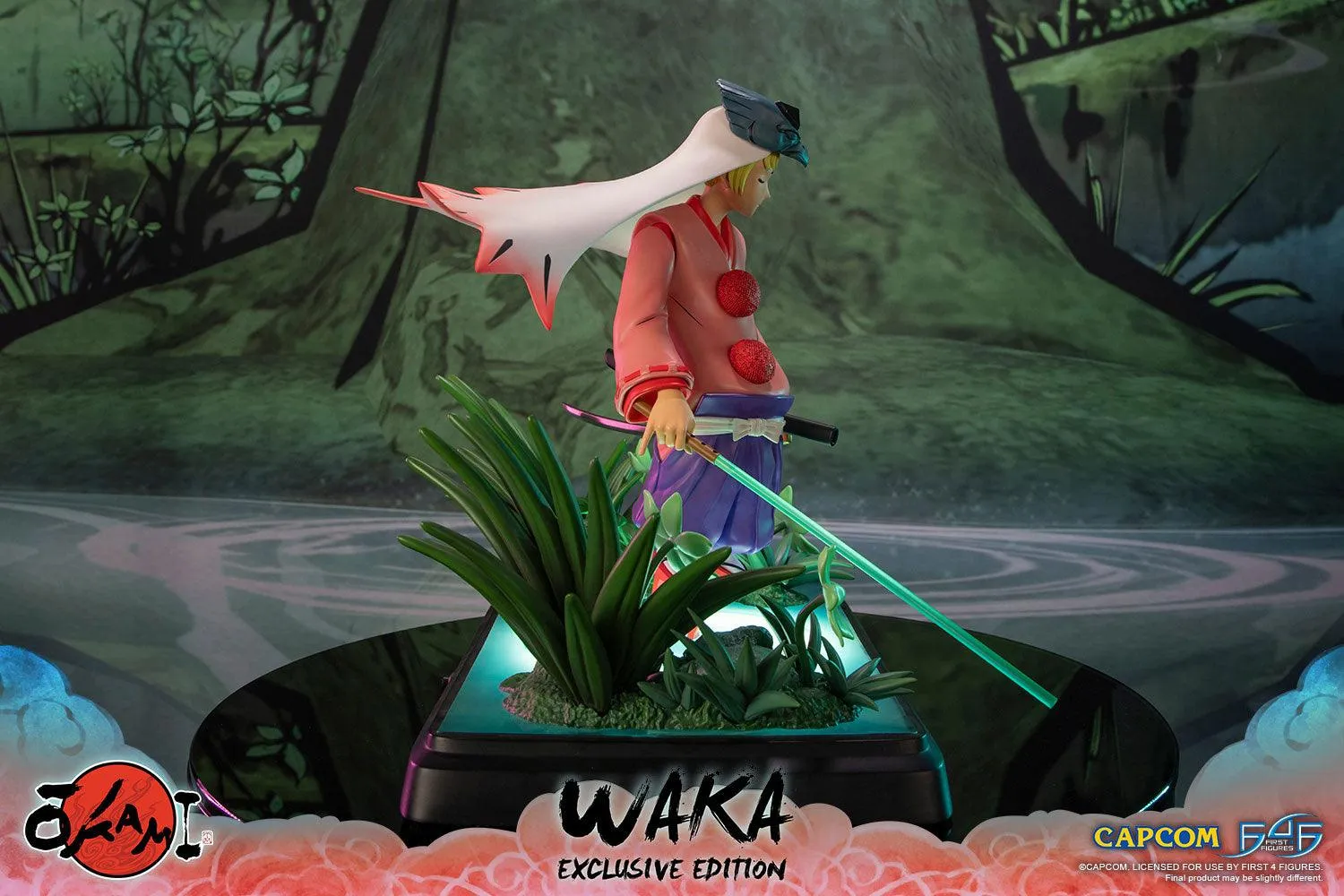 First 4 Figures Okami Waka statueta rasina Exclusive LED