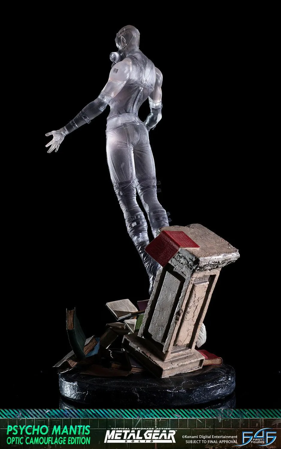 First 4 Figures Metal Gear Solid Psycho Mantis statueta Optic Camouflage