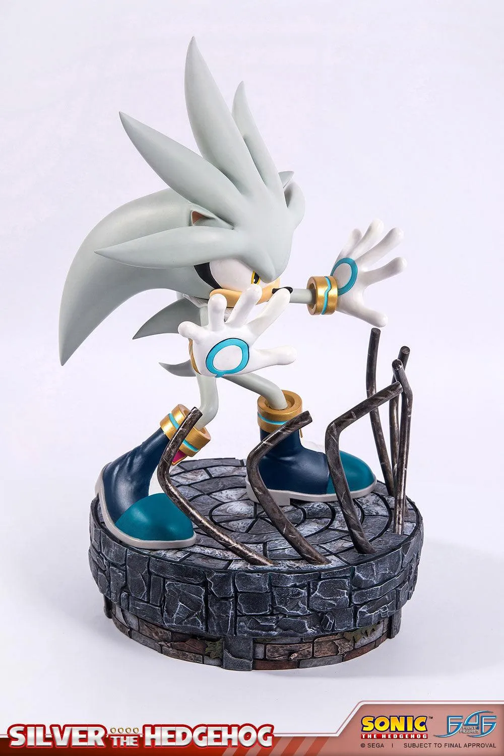 First 4 Figures Silver Hedgehog statueta Regular polystone