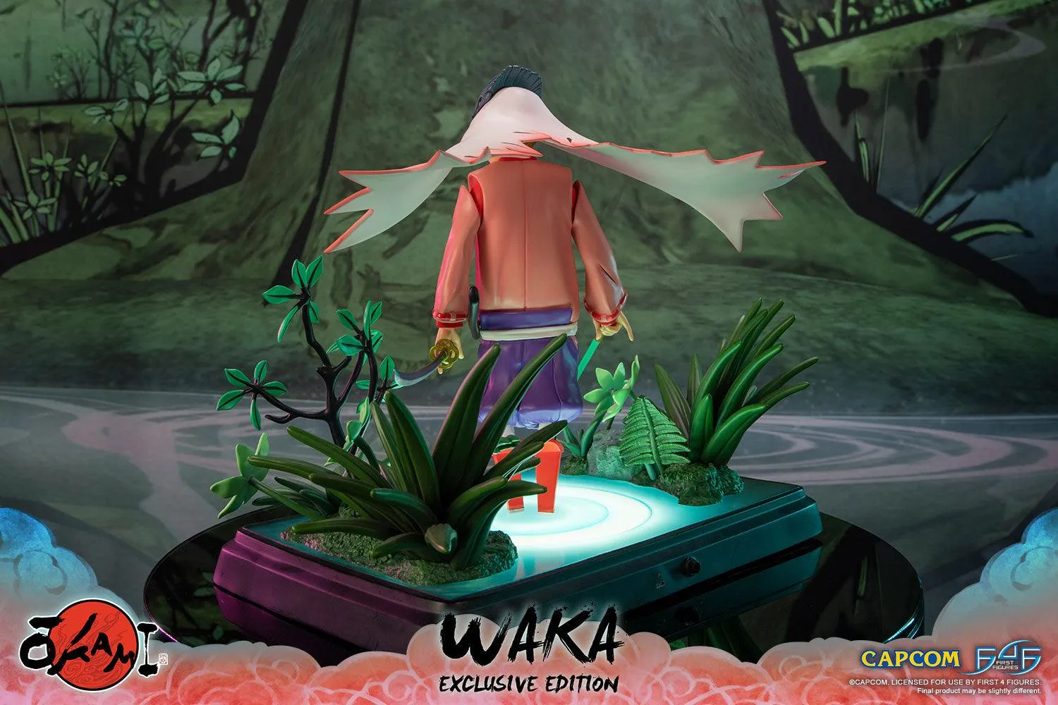 First 4 Figures Okami Waka statueta rasina Exclusive LED