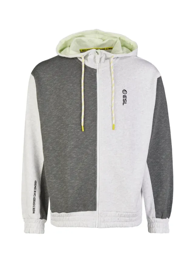 ESL Gaming Essentials Zip Hoodie hanorac gri 2XL