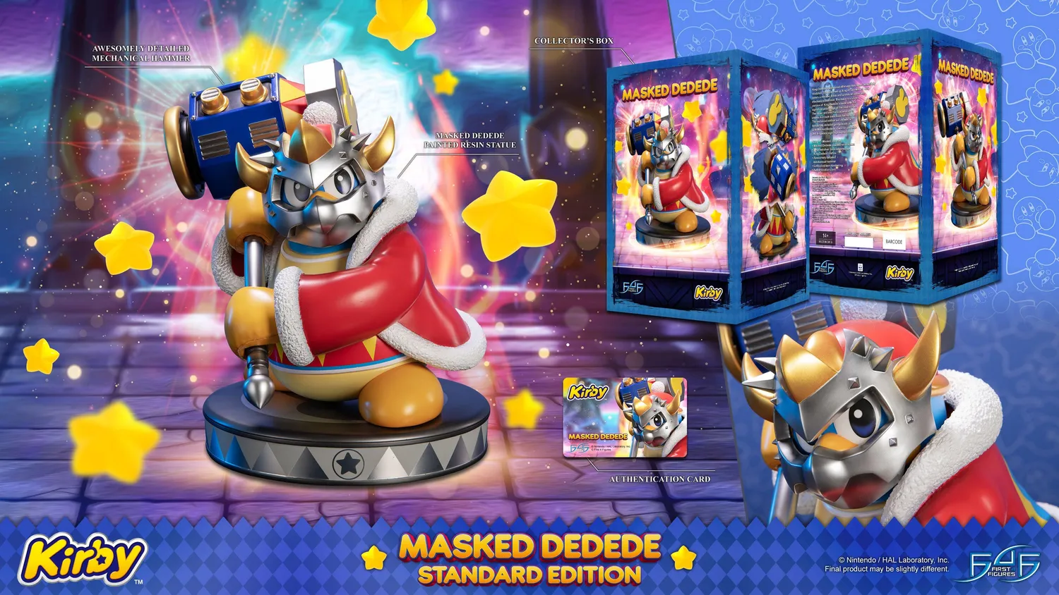 First 4 Figures Kirby Masked Dedede statueta standard 30cm