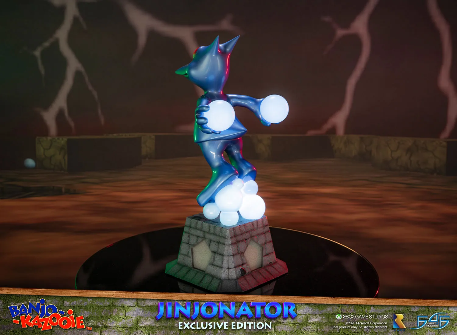 First 4 Figures Banjo-Kazooie Jinjonator Statuetă Exclusive LED