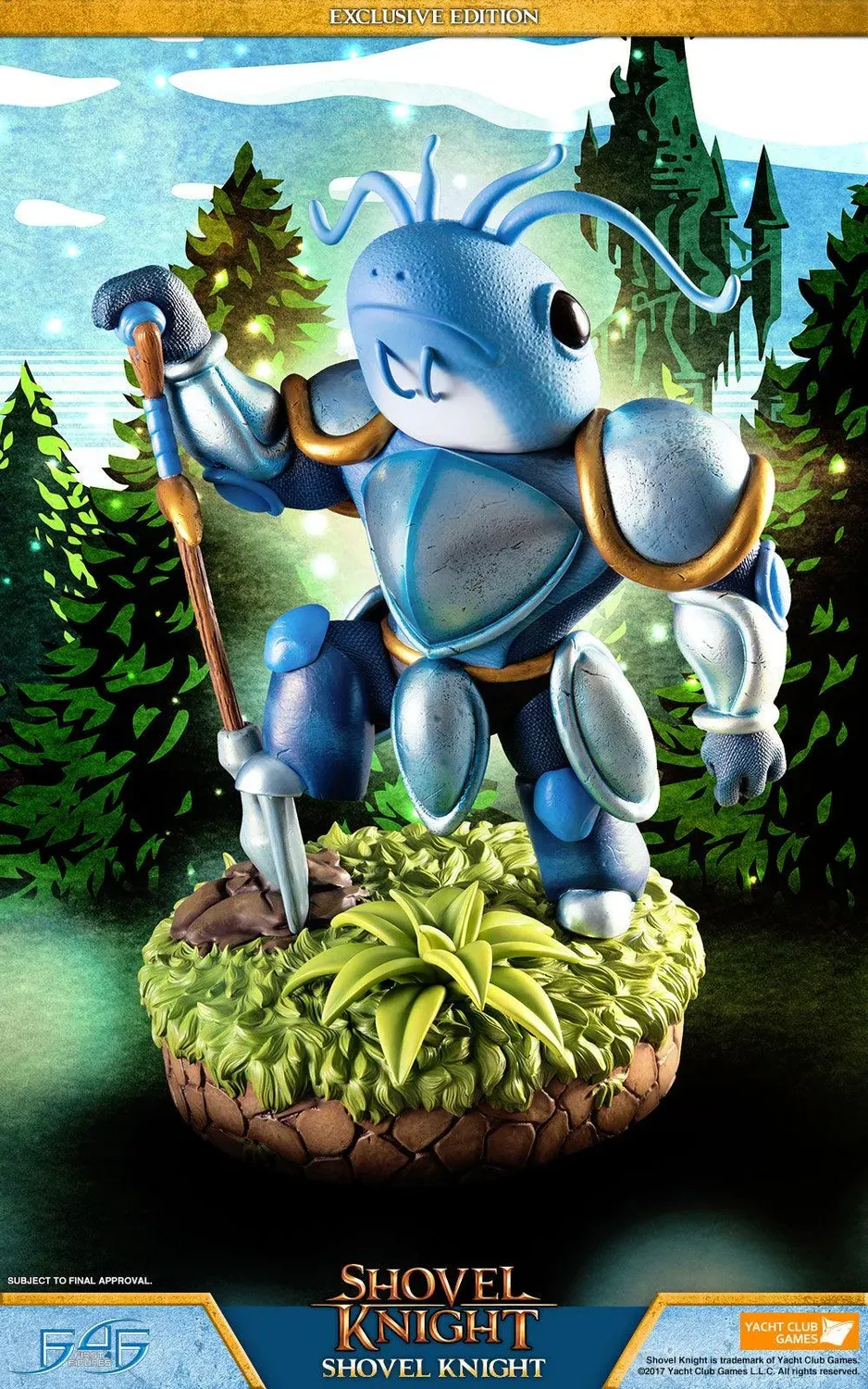 First 4 Figures Shovel Knight Exclusive statuetă rășină