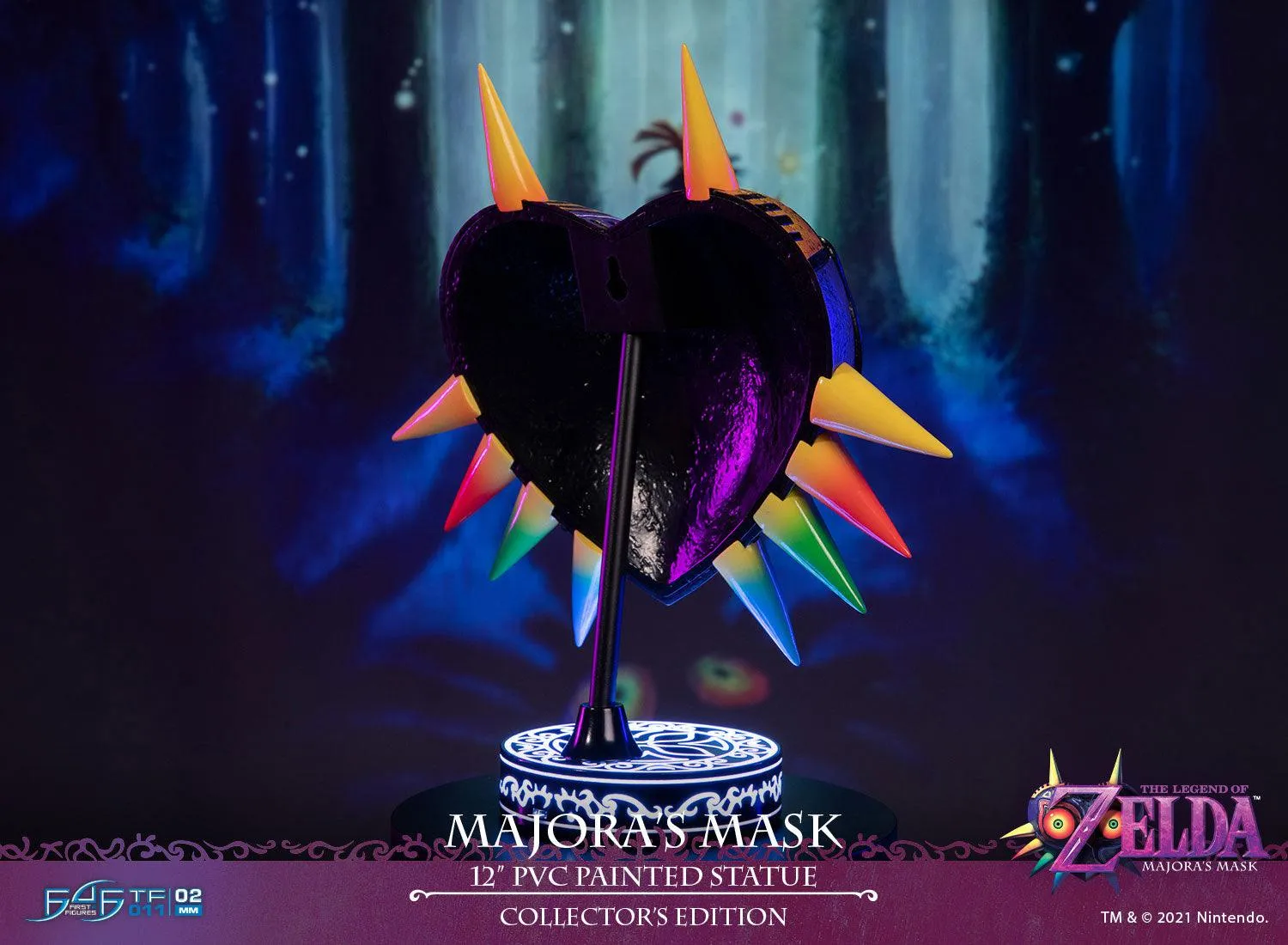 First 4 Figures Zelda Majora's Mask mască PVC Collector's LED