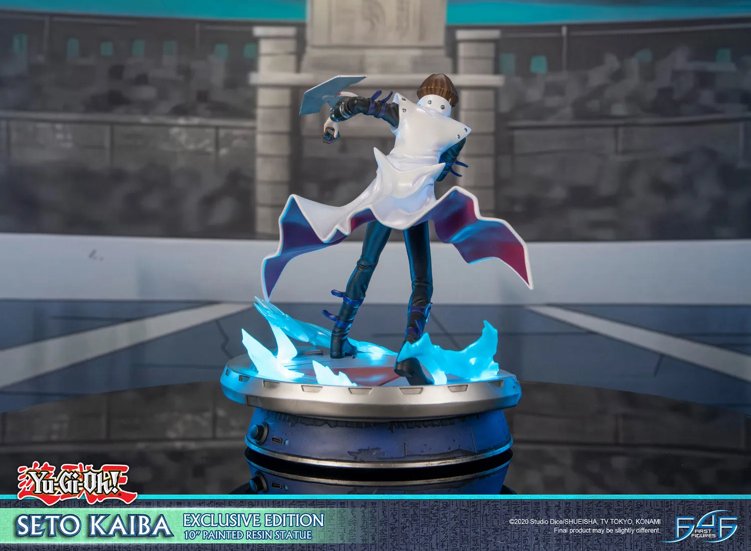 First 4 Figures Yu-Gi-Oh Seto Kaiba statueta LED exclusiv