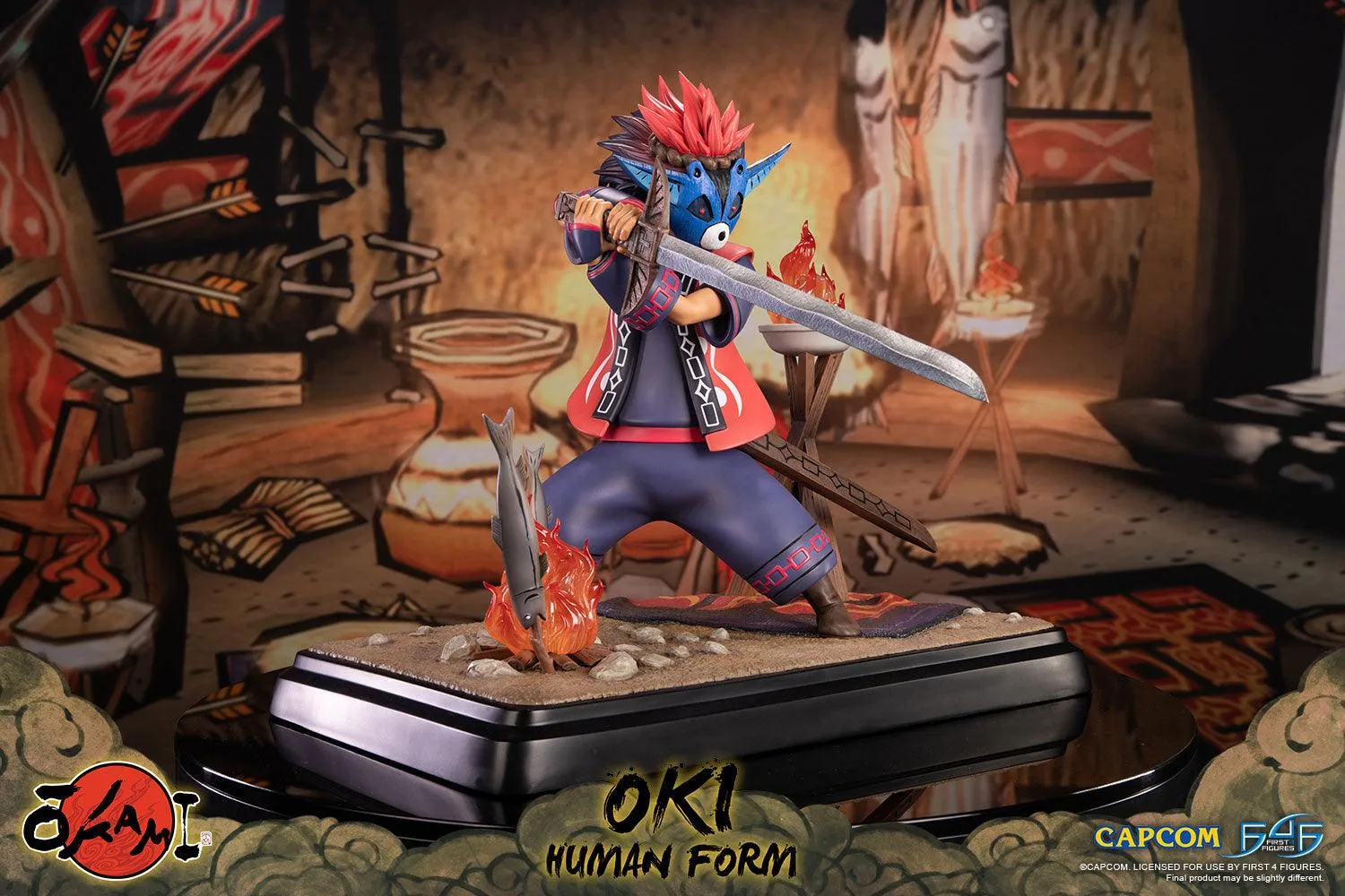 First 4 Figures Okami Oki Human Form statuetă rășină 38cm