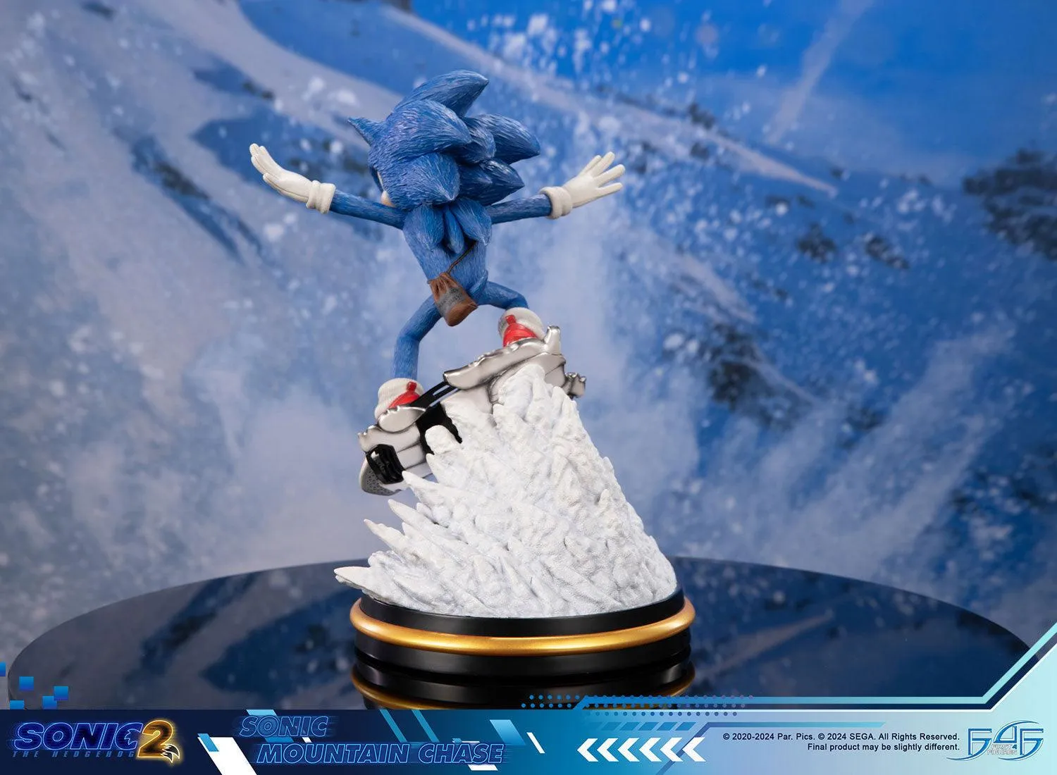 First 4 Figures Sonic 2 Mountain Chase statuetă zăpadă 34 cm