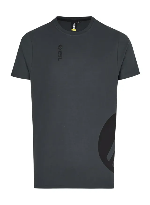 ESL Monochrome Wrap Around tricou negru bumbac