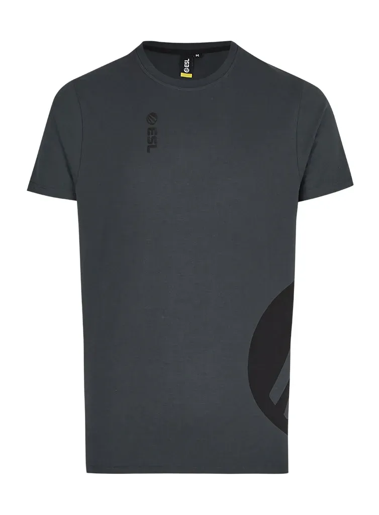 ESL Monochrome tricou Negru wrap-around bumbac